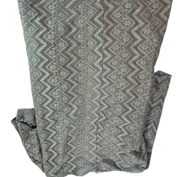 Lularoe Women Medium Green Open Front Loose Knit Cardigan Spring Fall EUC Boho - Picture 12 of 13